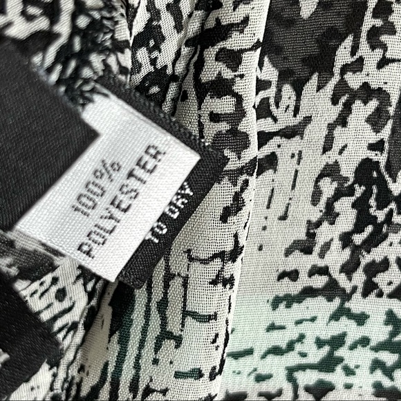 Sophia Reyes Snakeskin Print Top Coverup - Picture 4 of 6